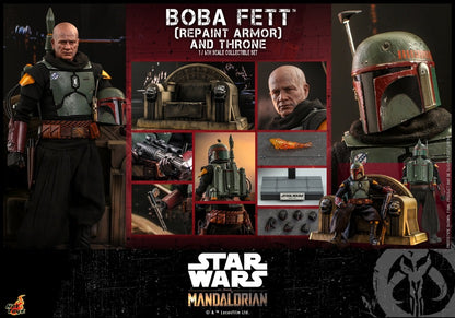 Hot Toys - Boba Fett Repainted Armor and Throne - TMS056