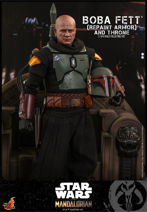 Hot Toys - Boba Fett Repainted Armor and Throne - TMS056