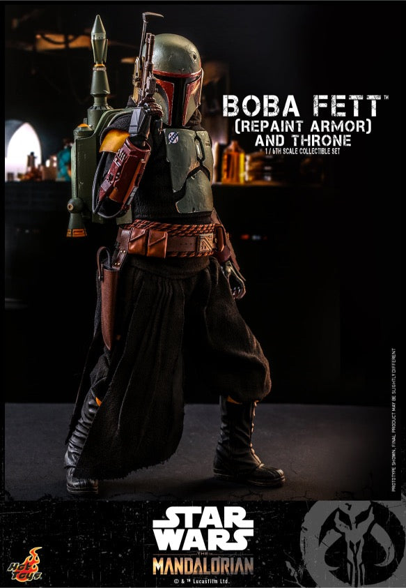 Hot Toys - Boba Fett Repainted Armor and Throne - TMS056