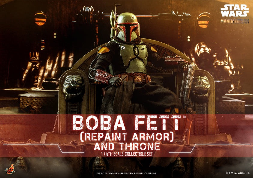 Hot Toys - Boba Fett Repainted Armor and Throne - TMS056