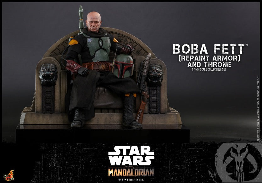 Hot Toys - Boba Fett Repainted Armor and Throne - TMS056