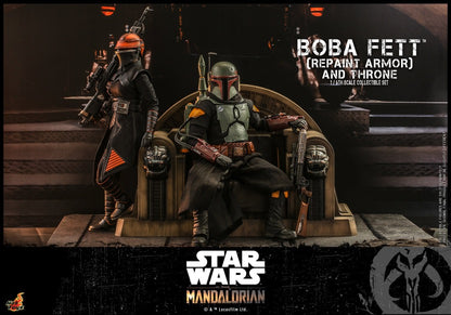 Hot Toys - Boba Fett Repainted Armor and Throne - TMS056