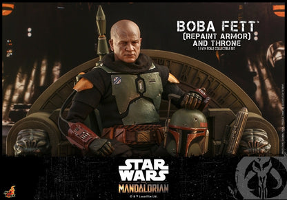 Hot Toys - Boba Fett Repainted Armor and Throne - TMS056