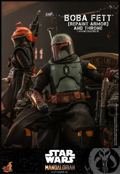 Hot Toys - Boba Fett Repainted Armor and Throne - TMS056