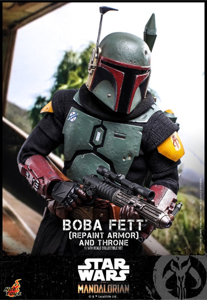 Hot Toys - Boba Fett Repainted Armor and Throne - TMS056