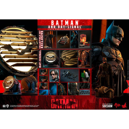 Hot Toys -Batman and Bat-Signal set