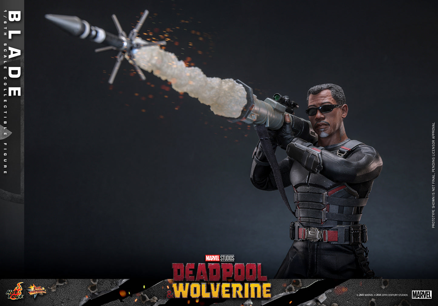 Hot Toys – MMS791 – Deadpool and Wolverine: Blade 1/6th scale Collectible Figure