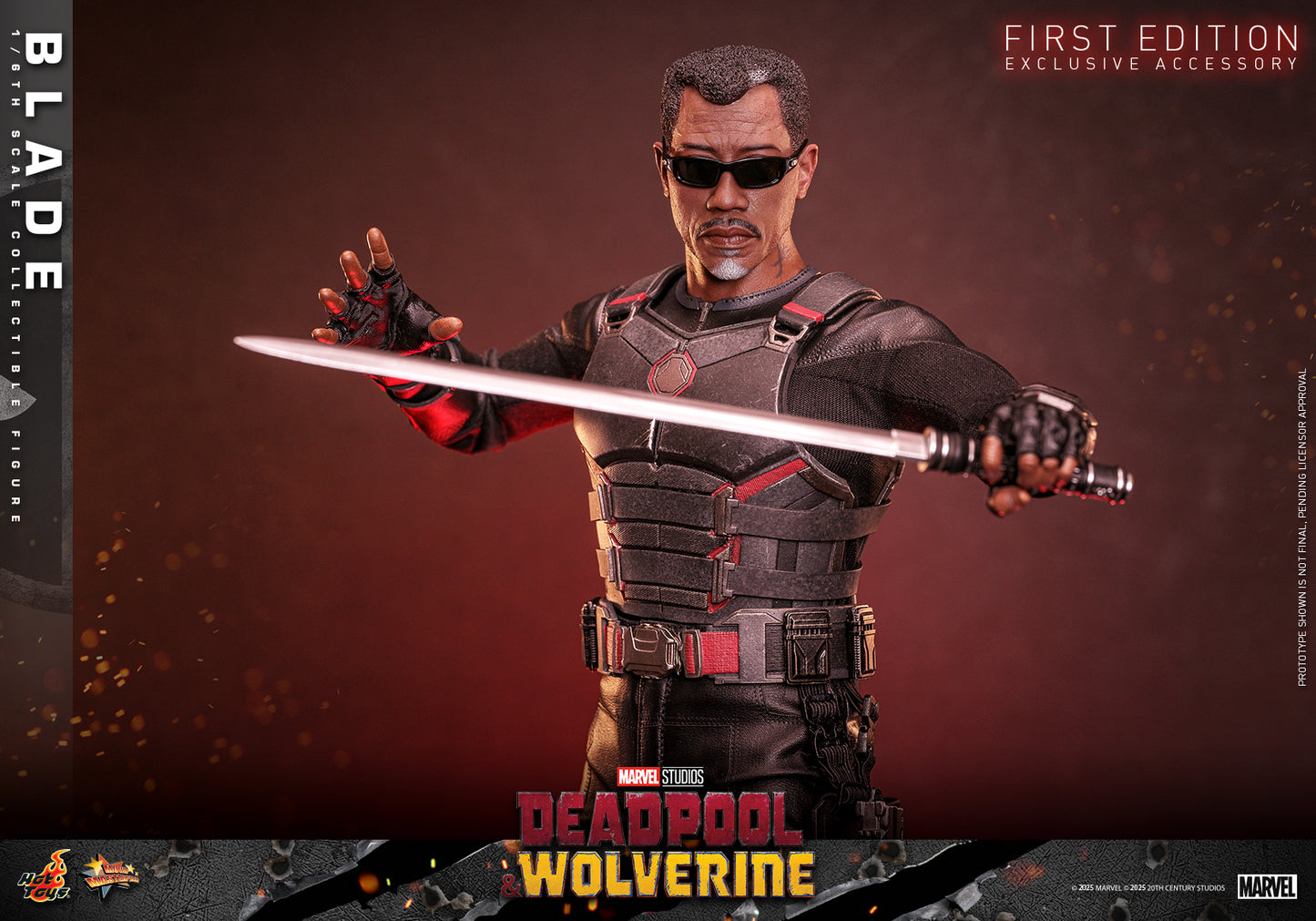 Hot Toys – MMS791 – Deadpool and Wolverine: Blade 1/6th scale Collectible Figure