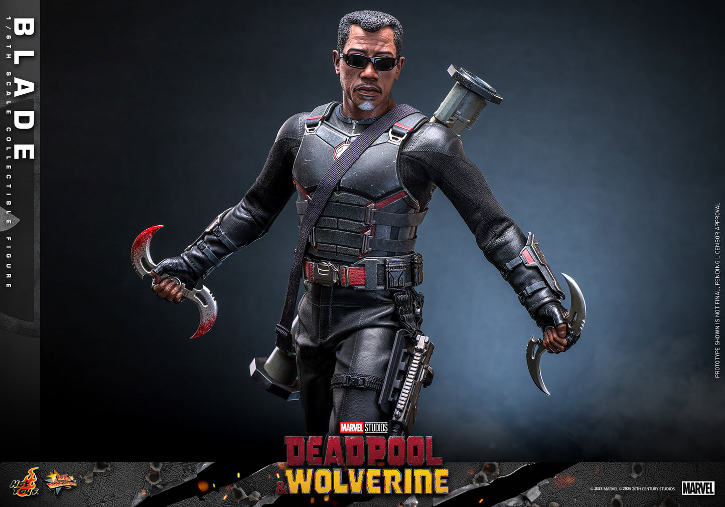 Hot Toys – MMS791 – Deadpool and Wolverine: Blade 1/6th scale Collectible Figure