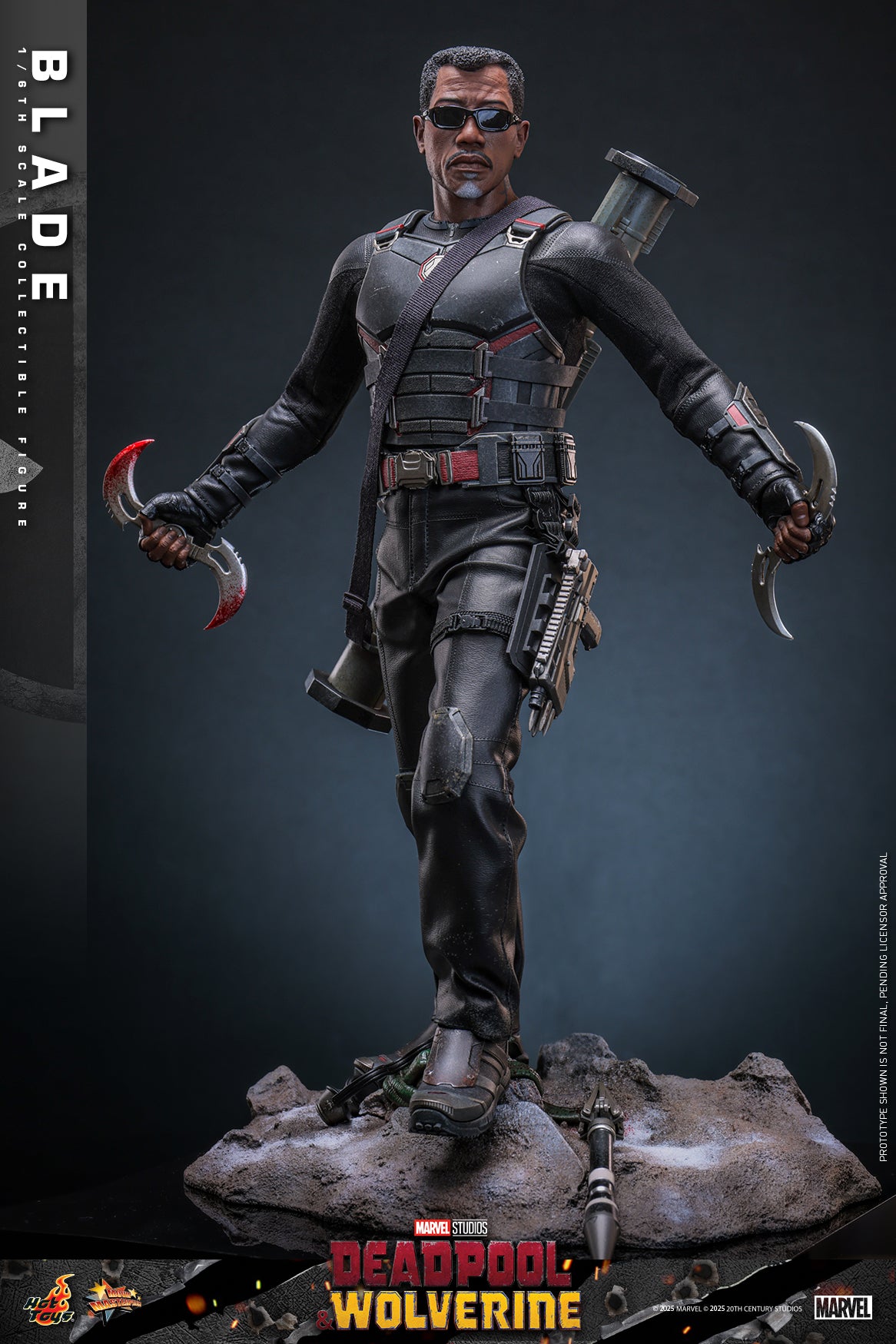 Hot Toys – MMS791 – Deadpool and Wolverine: Blade 1/6th scale Collectible Figure