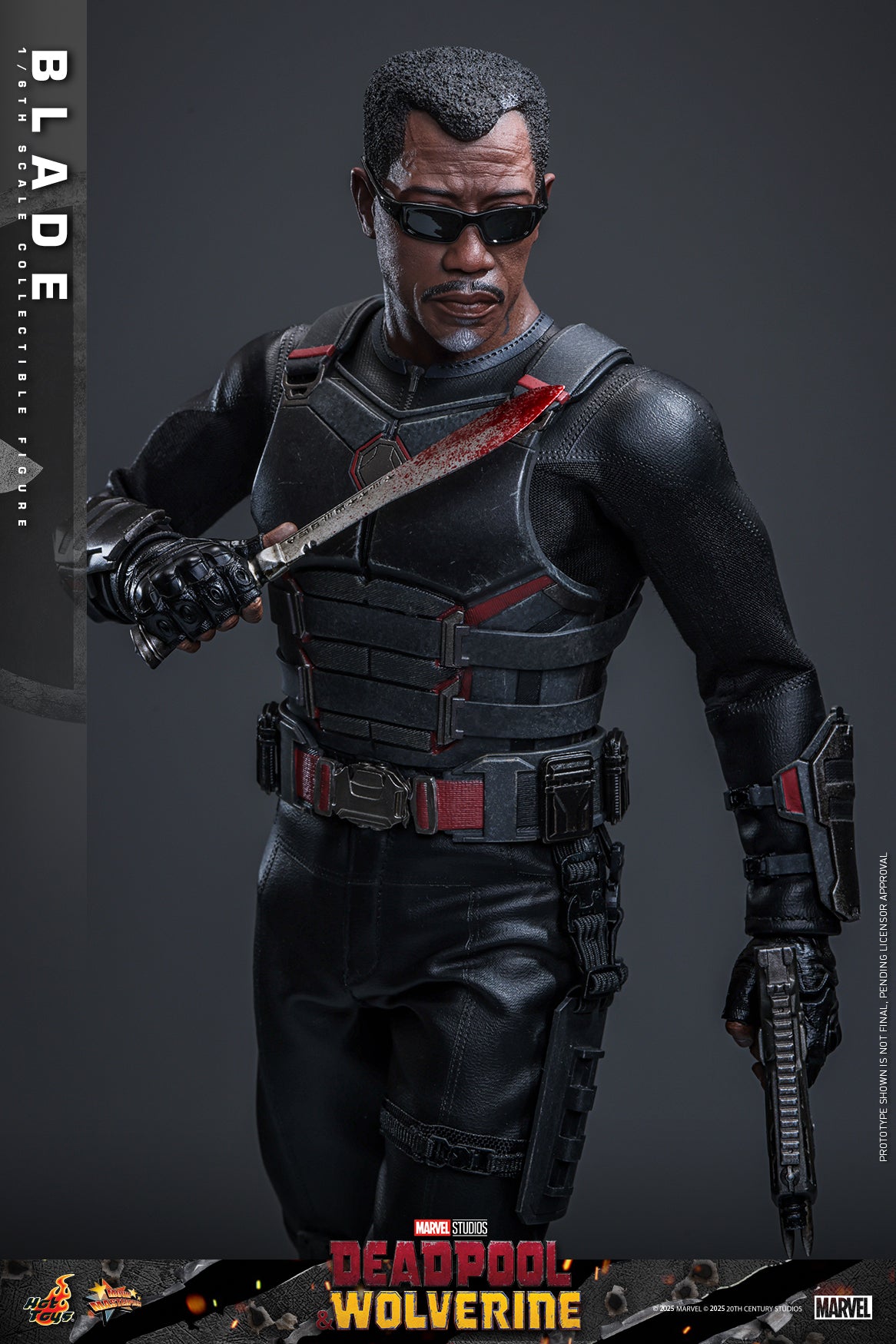 Hot Toys – MMS791 – Deadpool and Wolverine: Blade 1/6th scale Collectible Figure