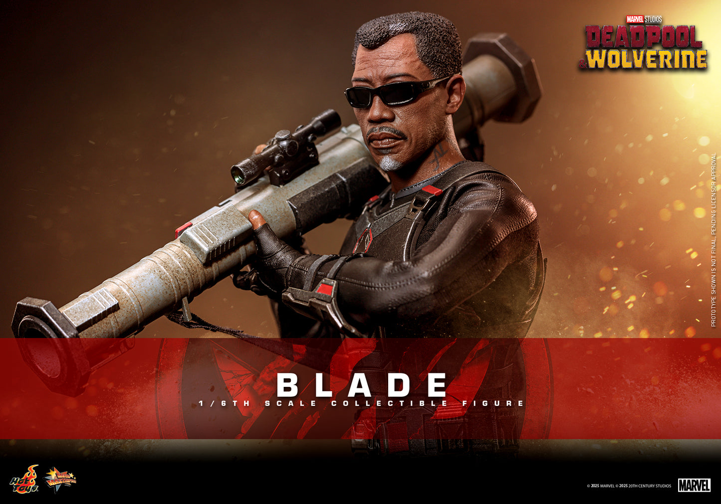 Hot Toys – MMS791 – Deadpool and Wolverine: Blade 1/6th scale Collectible Figure