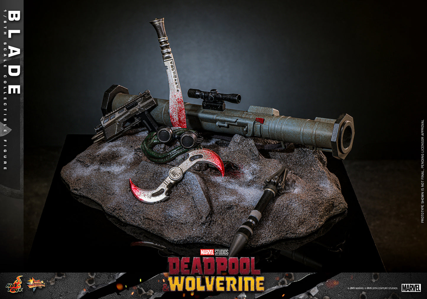 Hot Toys – MMS791 – Deadpool and Wolverine: Blade 1/6th scale Collectible Figure