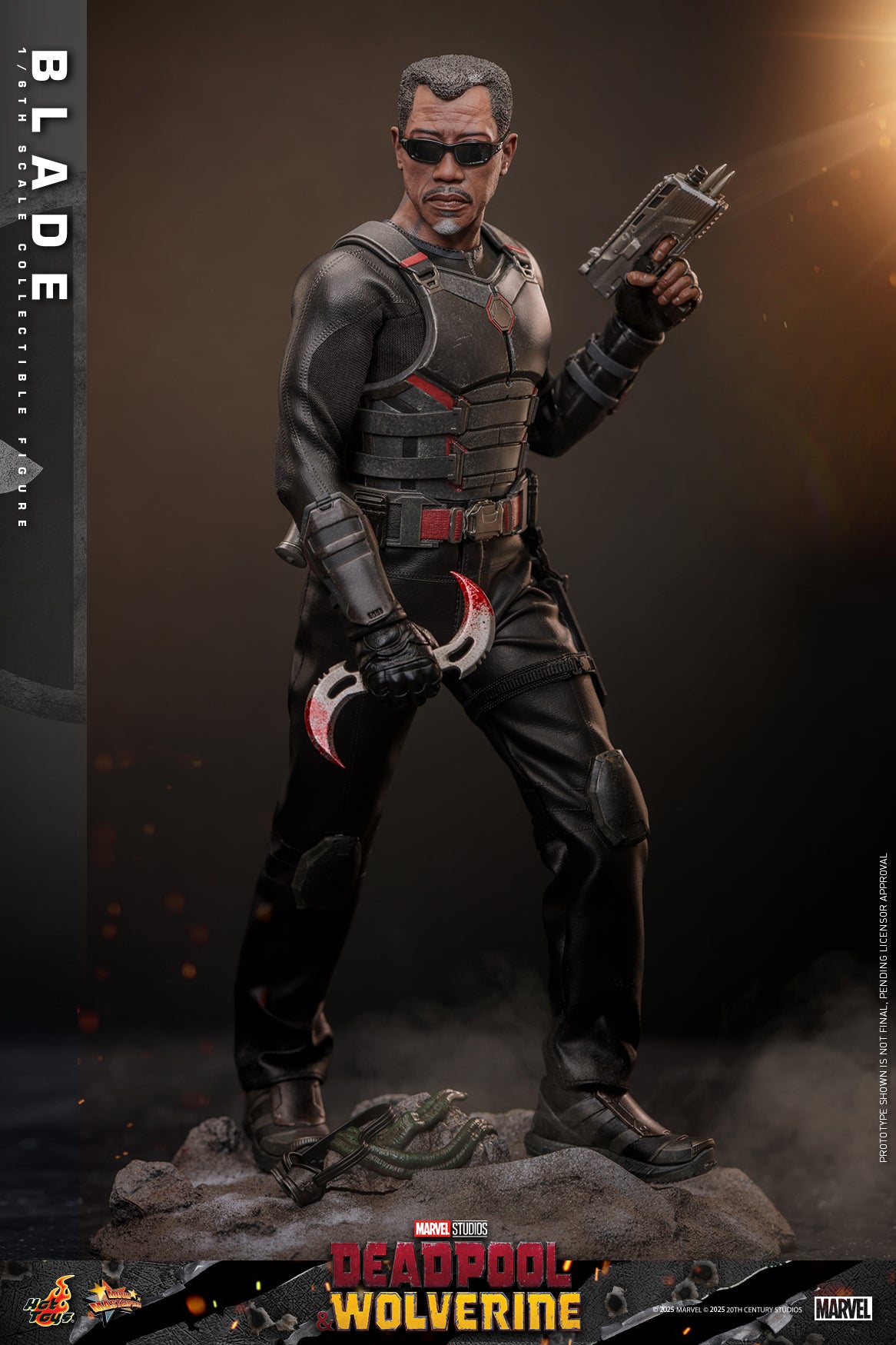 Hot Toys – MMS791 – Deadpool and Wolverine: Blade 1/6th scale Collectible Figure