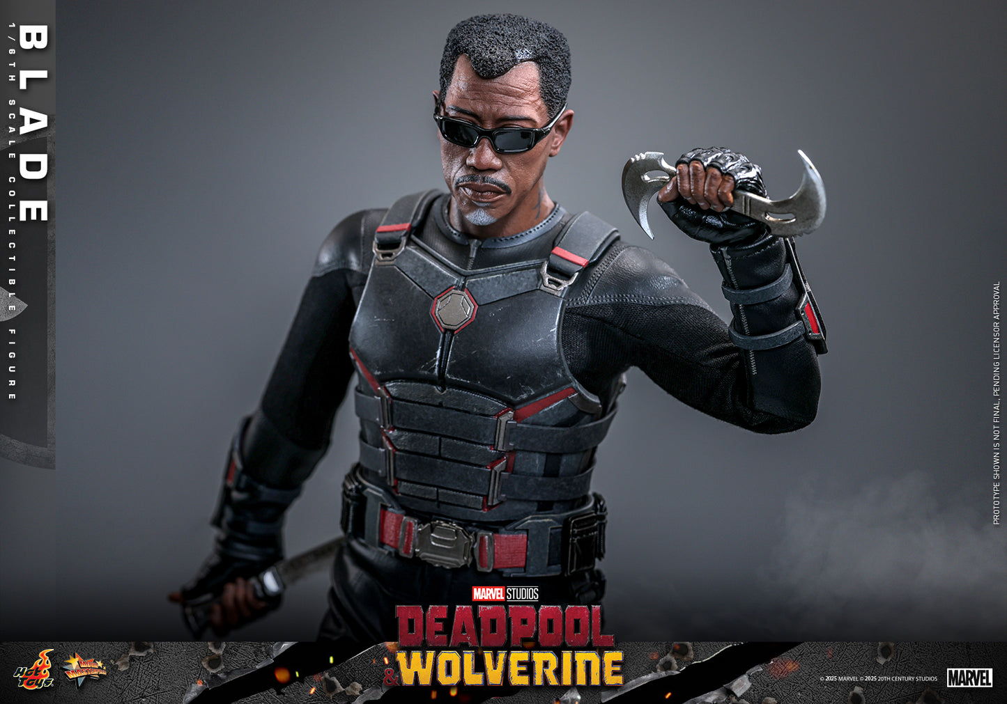 Hot Toys – MMS791 – Deadpool and Wolverine: Blade 1/6th scale Collectible Figure