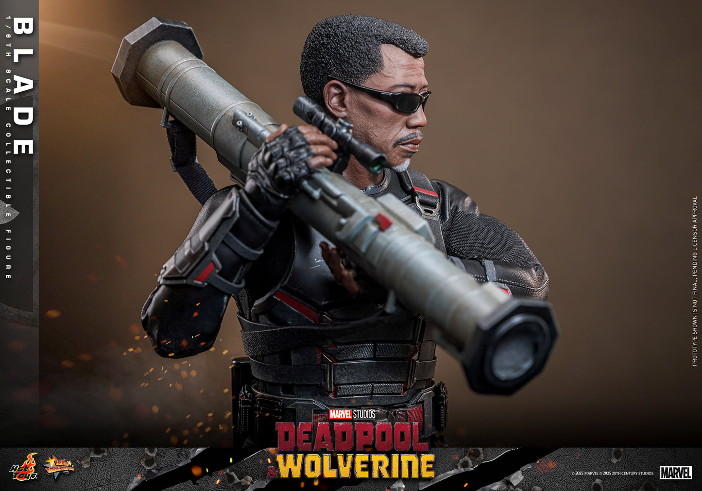 Hot Toys – MMS791 – Deadpool and Wolverine: Blade 1/6th scale Collectible Figure