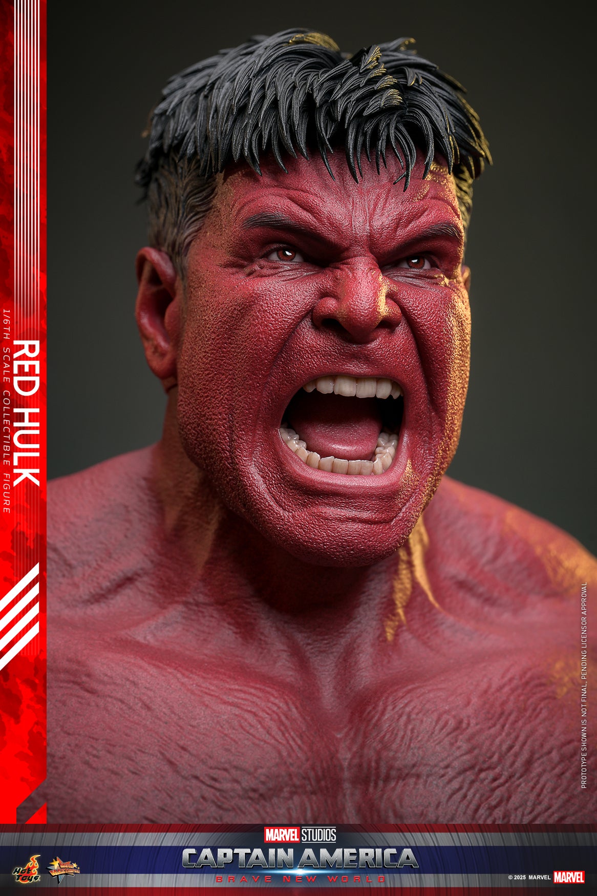 Hot Toys – MMS797 – Captain America: Brave New World: Red Hulk  1/6th scale Collectible Figure