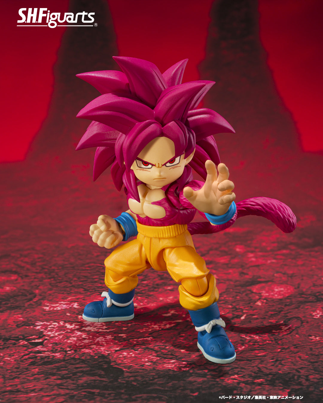 Tamashii Nations - S.H.Figuarts - Dragon Ball Daima: SUPER SAIYAN 4 SON GOKU (MINI)