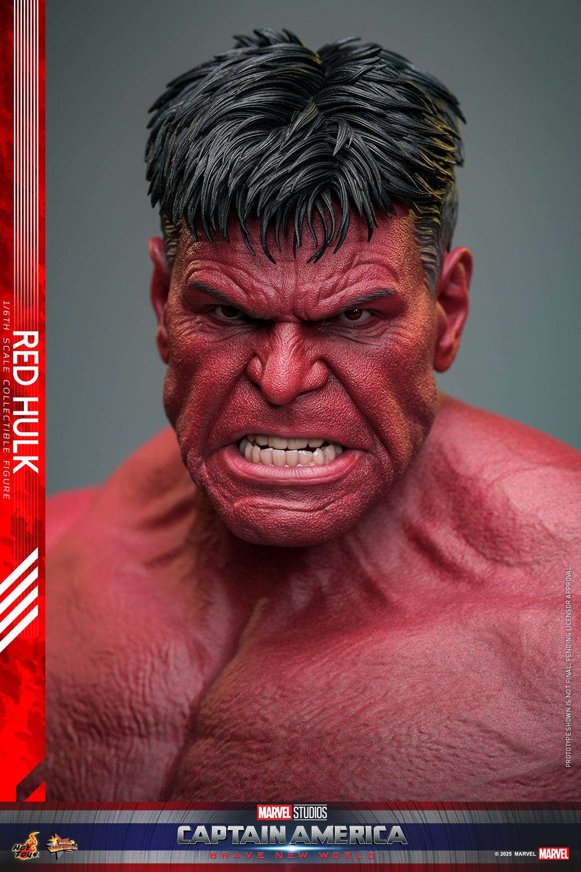 Hot Toys – MMS797 – Captain America: Brave New World: Red Hulk  1/6th scale Collectible Figure