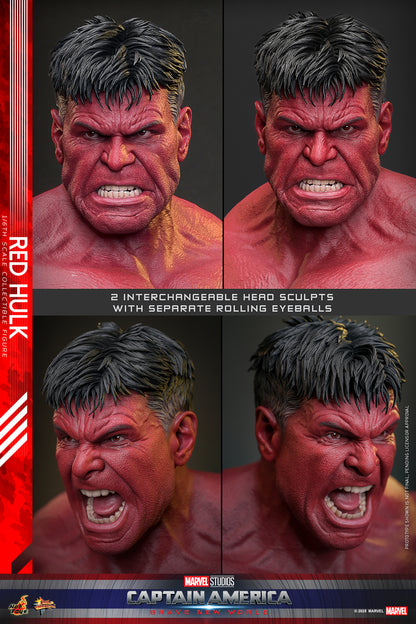 Hot Toys – MMS797 – Captain America: Brave New World: Red Hulk  1/6th scale Collectible Figure