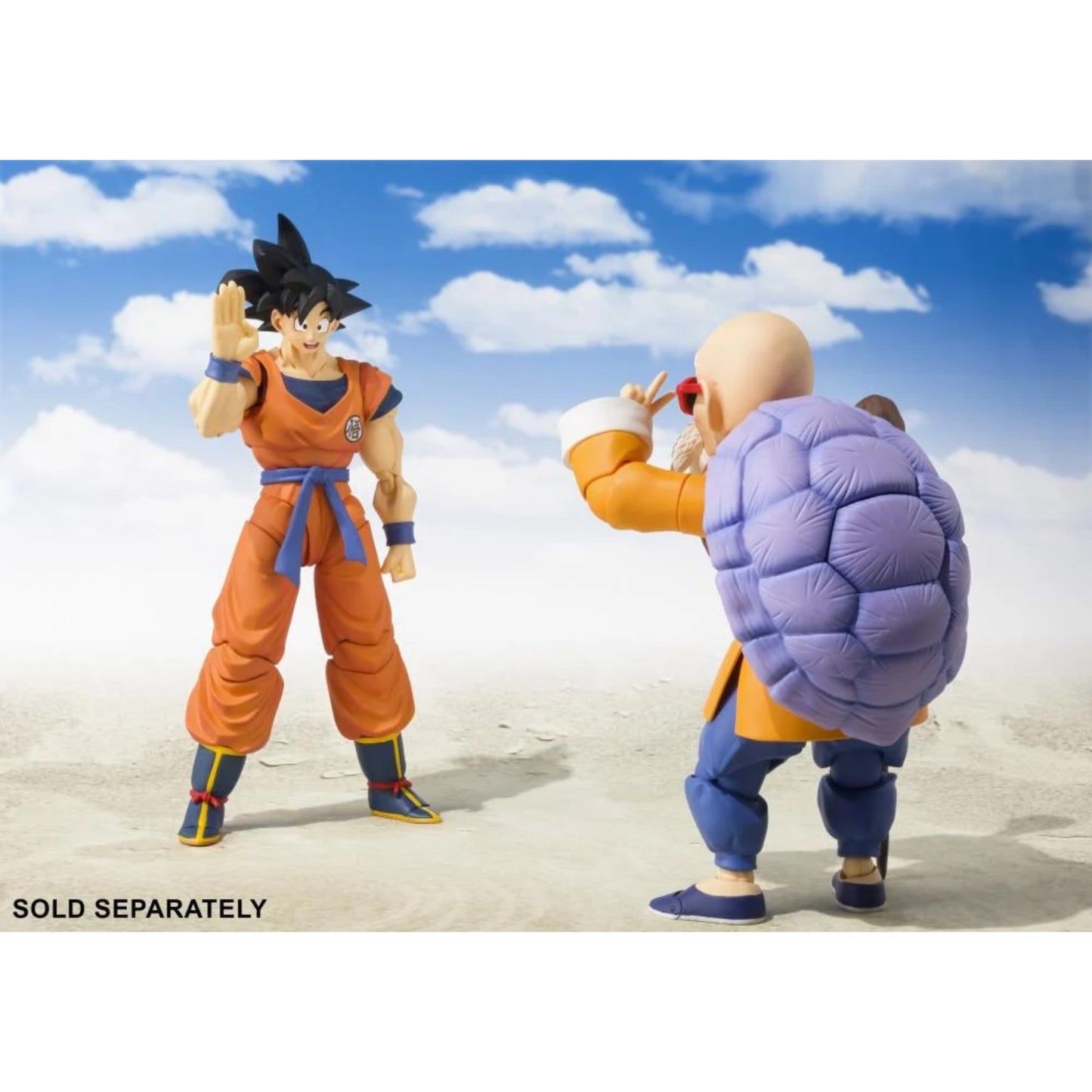 S.H.FIGUARTS -Dragon Ball Z Son Goku a Saiyan Raises On Earth - 55540-3