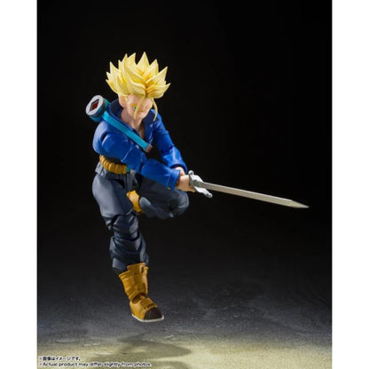 S.H.FIGUARTS -Dragon Ball Z Super Saiyan Trunks The Boy From The Future - 64032-1