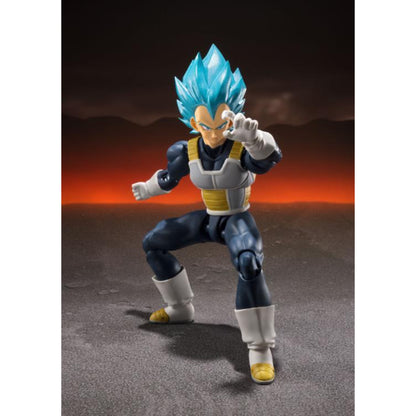 Tamashii Nations - S.H.FIGUARTS - Dragon Ball Super Super Saiyan God Vegeta 15th Anniversary Version