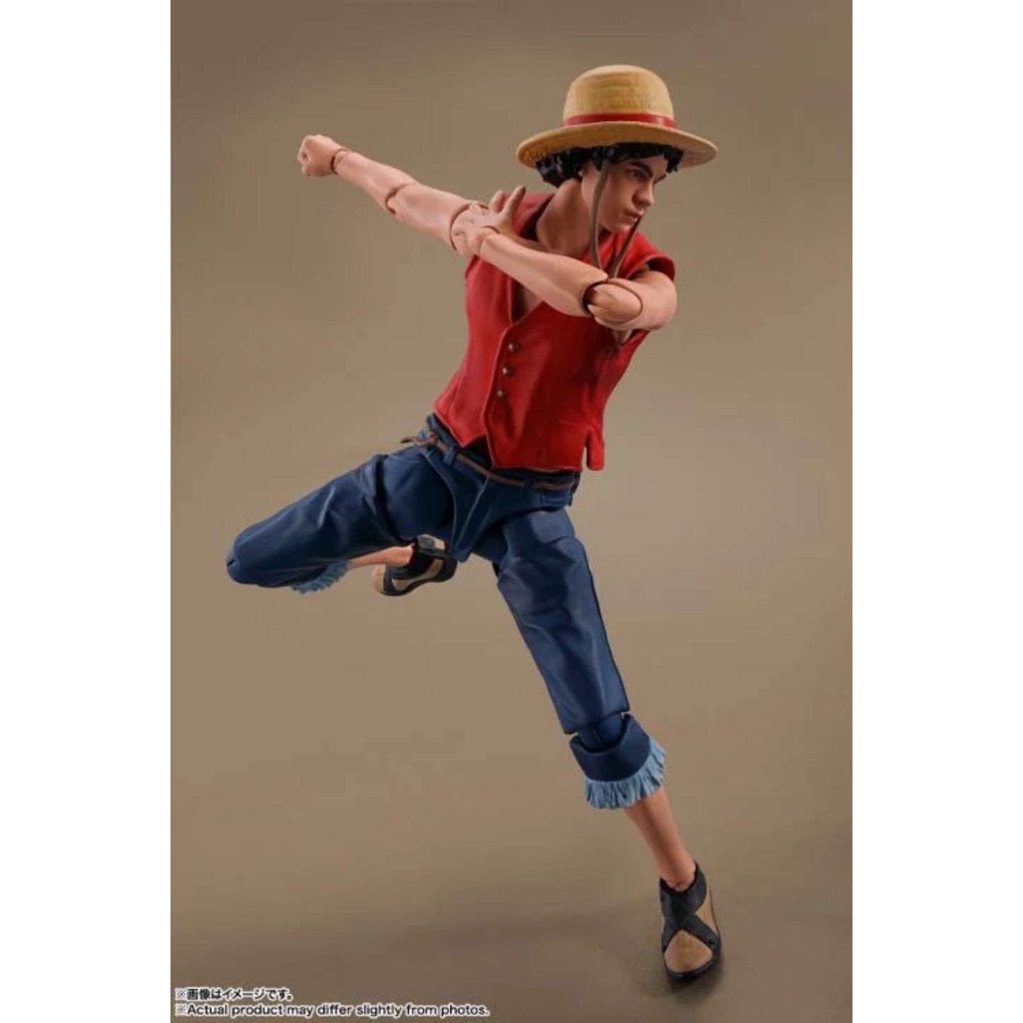 S.H.FIGUARTS - One Piece Monkey D Luffy NETFLIX -65767-1