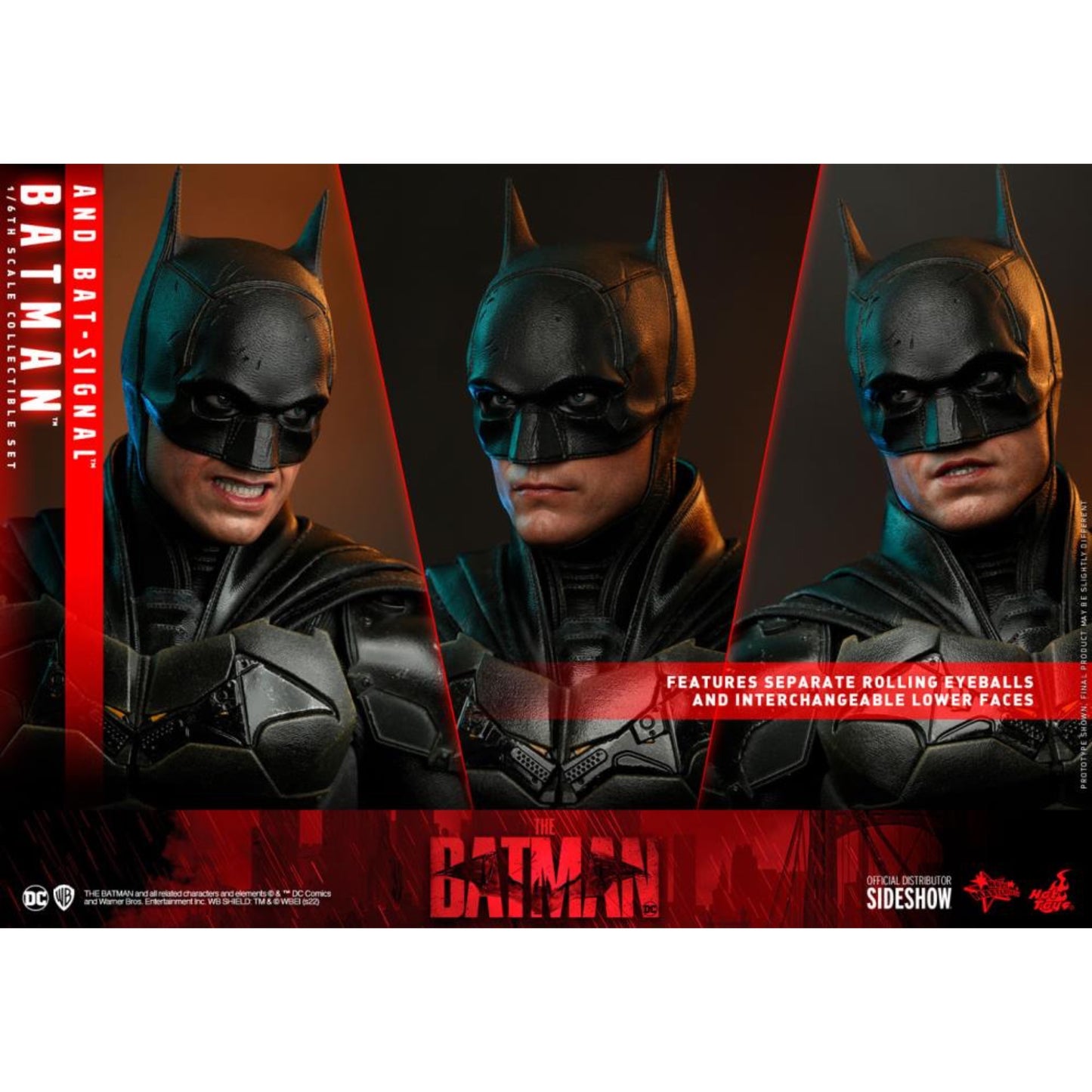 Hot Toys -Batman and Bat-Signal set