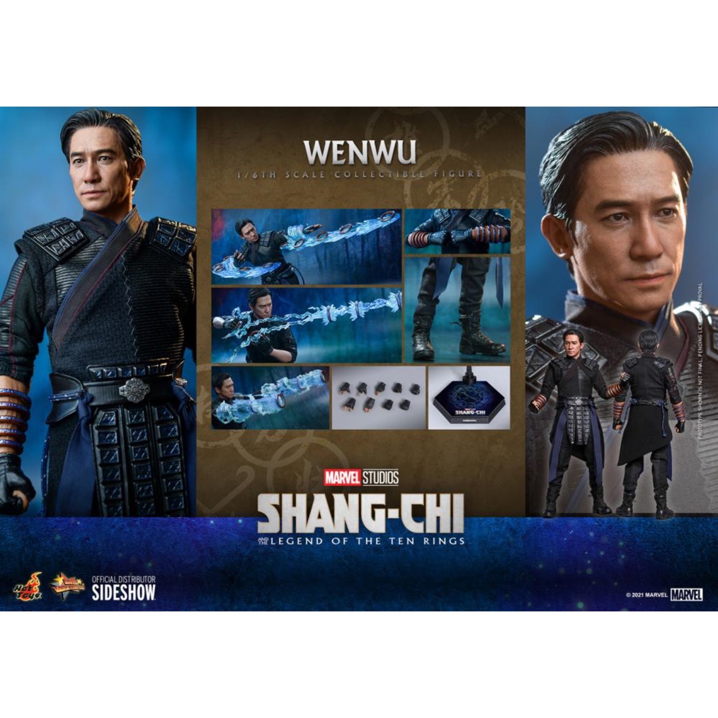 Hot Toys: Shang-Chi and the Legend of the Ten Rings Wenwu 1/6th Scale Collectible Figure