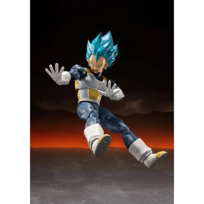 Tamashii Nations - S.H.FIGUARTS - Dragon Ball Super Super Saiyan God Vegeta 15th Anniversary Version