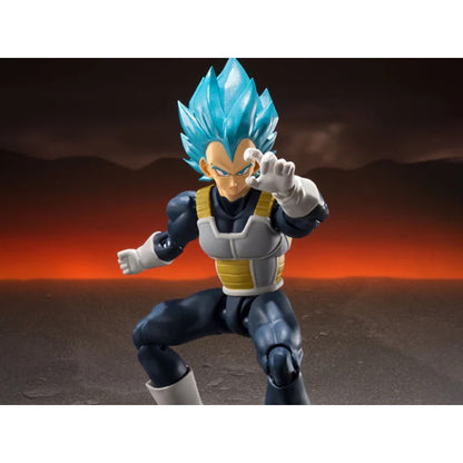 Tamashii Nations - S.H.FIGUARTS - Dragon Ball Super Super Saiyan God Vegeta 15th Anniversary Version