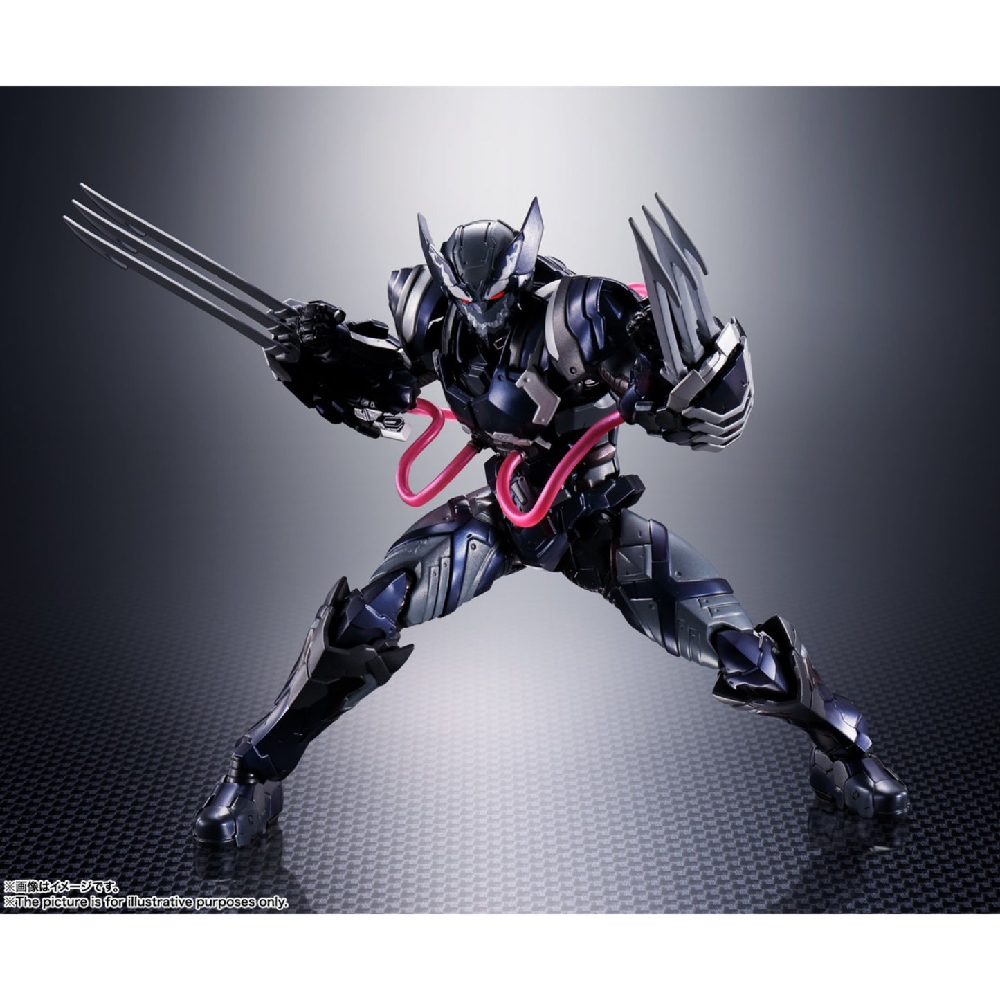 S.H.FIGUARTS - Venom Symbiote Wolverine Tech On Avengers - 64165-6