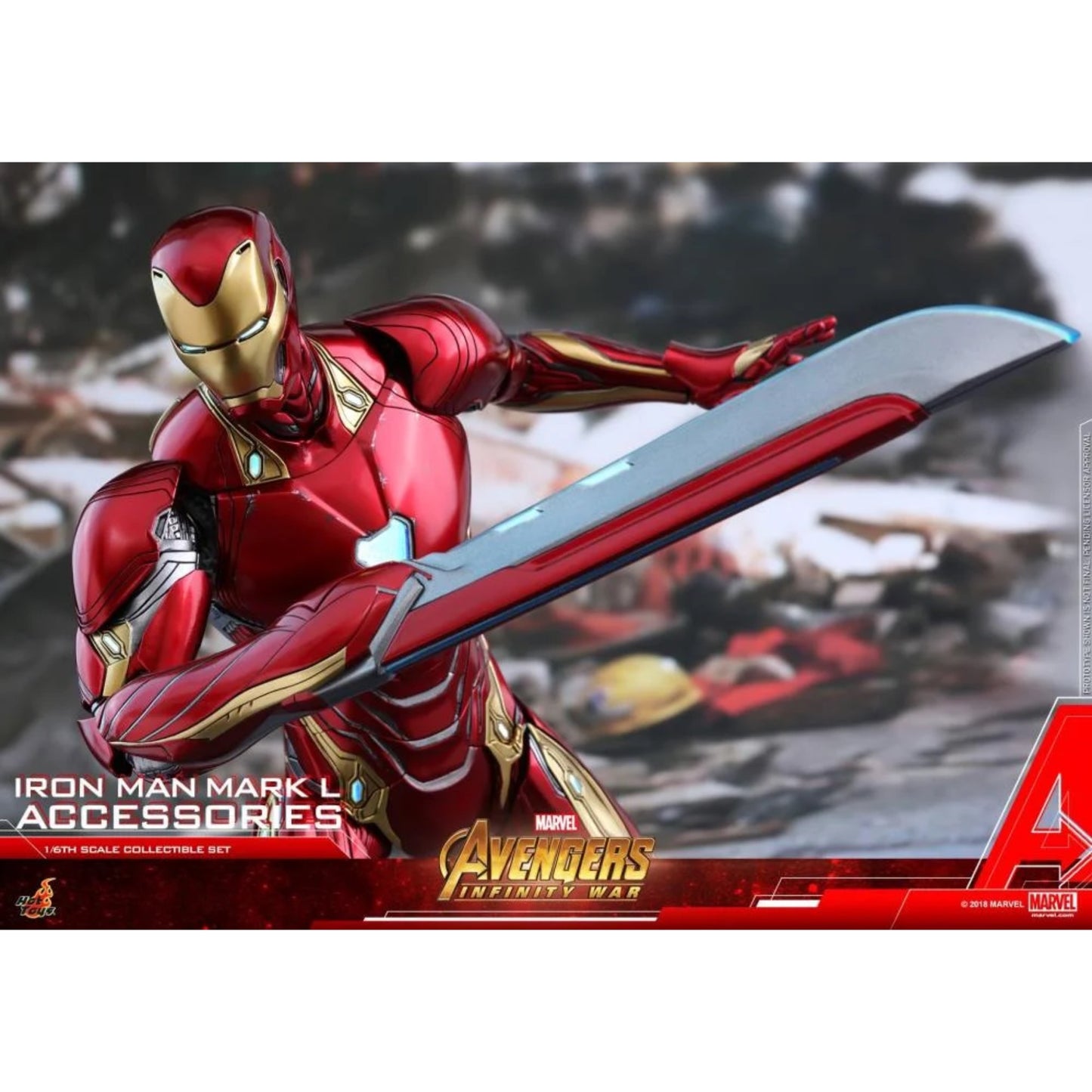 Hot Toys - Iron Man Mark L Accessories - ACS004