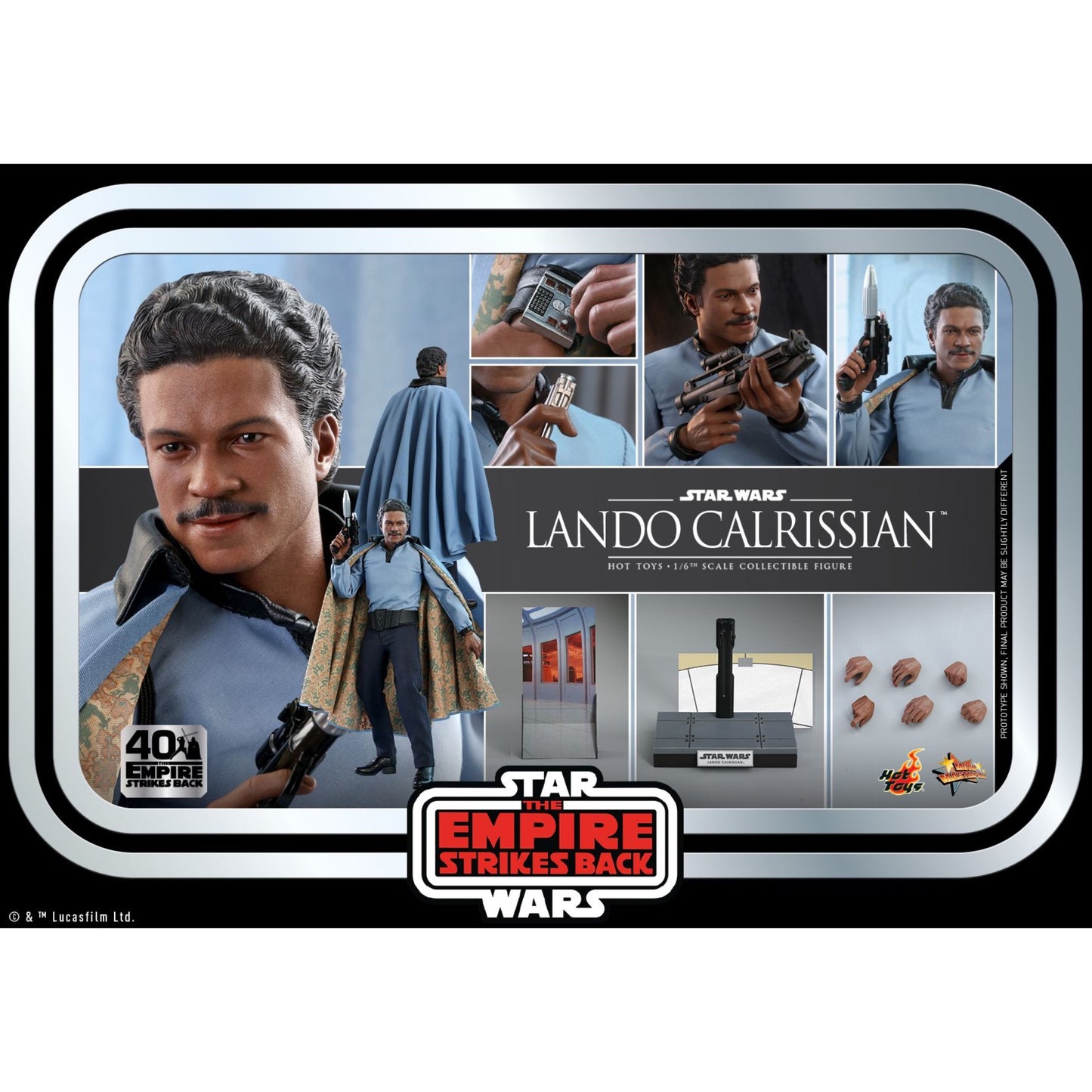 Hot Toys - STAR WARS: The Empire Strikes Back– 1/6th scale Lando Calrissian