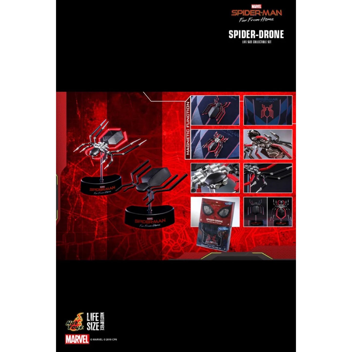 Hot Toys - Spider Drone Life Size and Tee set - LMS011