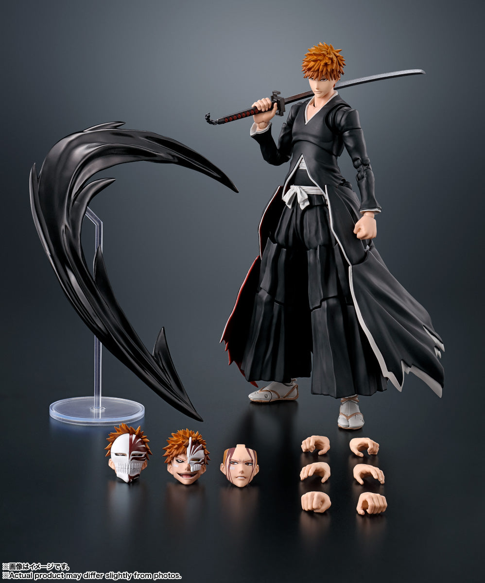 TAMASHII NATIONS - S.H.Figuarts - Bleach: ICHIGO KUROSAKI -Getsugatensho-